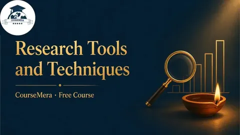 Cover of the free CourseMera course Research Tools and Techniques